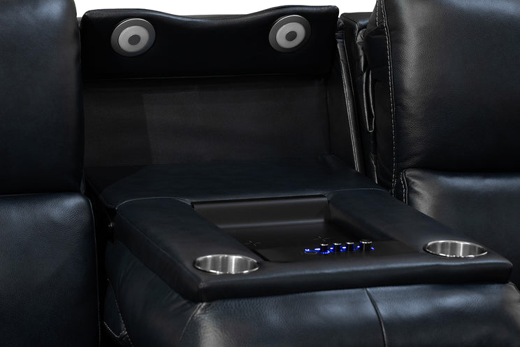 Pulse Leather Power Reclining Sofa